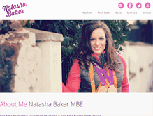 Tablet Screenshot of natasha-baker.com